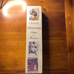 Lot of 1000 Superstars and rookie cards of all sports!